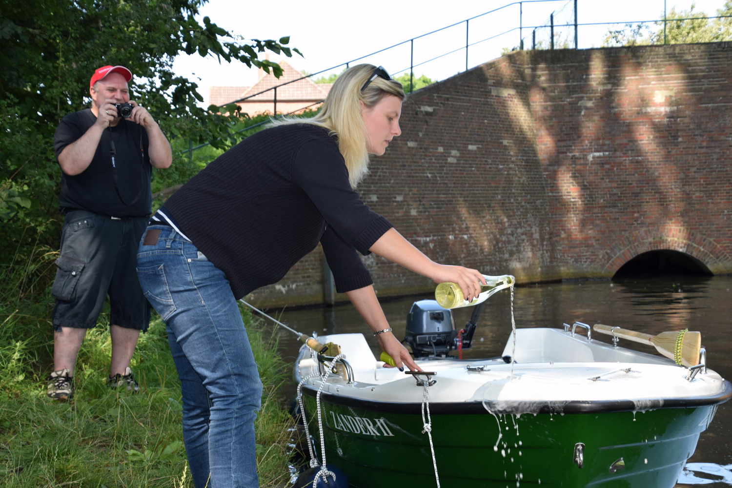 ASV Hamburger Angler e.V. Bootstaufe Zander II 15080114