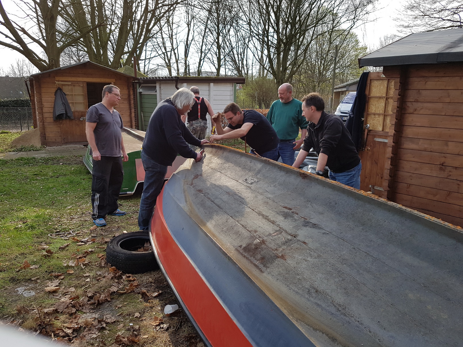 ASV Hamburger Angler e.V. 170330 Bootsaison vorbereiten3
