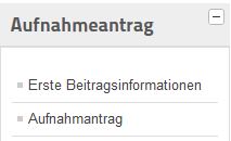 aufnahmeantrag